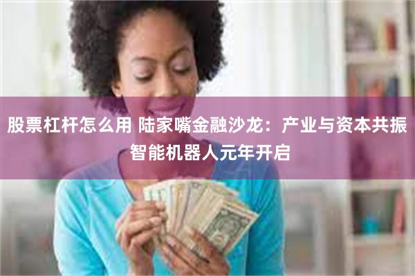 股票杠杆怎么用 陆家嘴金融沙龙：产业与资本共振 智能机器人元年开启